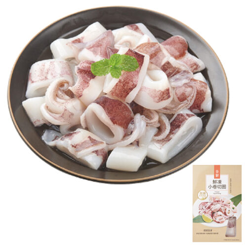 爭鮮澎湖鮮凍小卷切圈 200g